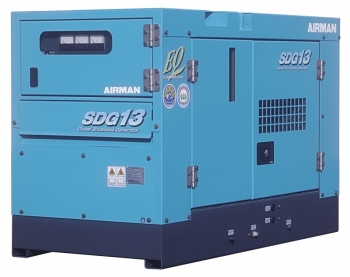 Дизельный генератор 8 квт Airman SDG13S в кожухе с АВР - новый
