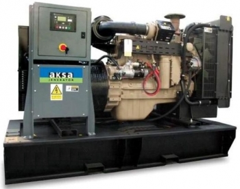 Дизельный генератор 80 квт Aksa AC-110 открытый (на раме) - новый