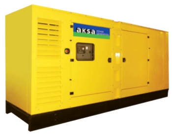 Дизельный генератор 200 квт Aksa AD-275 в кожухе с АВР - новый