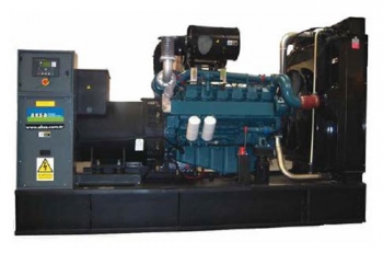 Дизельный генератор 368 квт Aksa AD-510 открытый (на раме) - новый