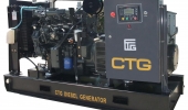 Дизельный генератор 12,8 квт CTG AD-18RE-M открытый (на раме) - новый