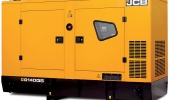 Дизельный генератор 101 квт JCB G140QS в кожухе с АВР - новый