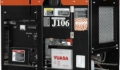 Дизельный генератор 6 квт Kubota J-106 открытый (на раме) с АВР - новый