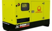 Дизельный генератор 13,5 квт Pramac GSW-22-P в кожухе - новый