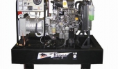 Дизельный генератор 26,4 квт Вепрь АДС-35-Т400-РЯ открытый (на раме) с АВР - новый