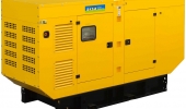 Дизельный генератор 92 квт Aksa APD125A в кожухе с АВР - новый